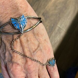 Silver Butterfly Chain Bracelet